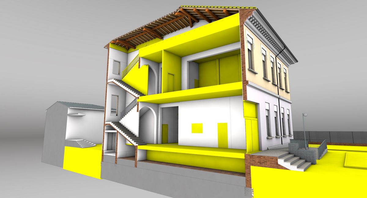 Ristrutturazione HBIM di un edificio storico pubblico